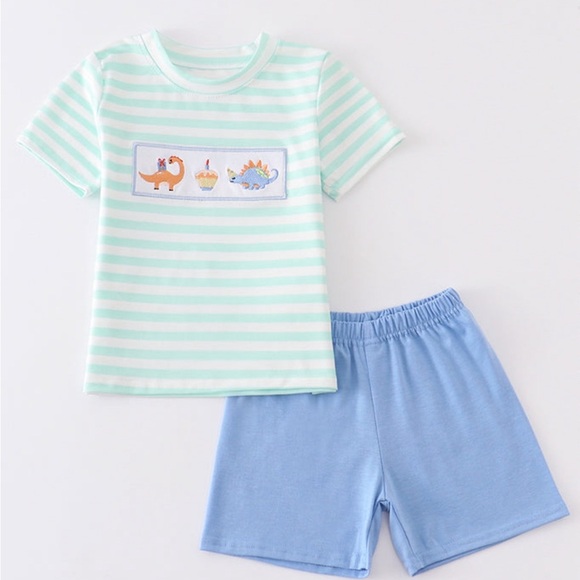 New Dinosaur Birthday Outfit - Picture 2 of 9